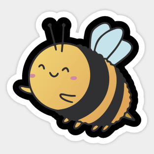 Cute Bumblebee Kawaii Style Sticker